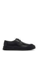 Men's Black Lace Up Leather Casual Shoes | Derimod Men's Black Lace Up Leather Casual Shoes | Derimod