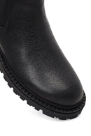 Men's Black Leather Chelsea Boot | Derimod Men's Black Leather Chelsea Boot | Derimod