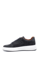 Men's Leather Suede Sneaker | Derimod Men's Leather Suede Sneaker | Derimod