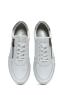 Kadın Deri Fermuarlı Sneaker | Derimod Kadın Deri Fermuarlı Sneaker | Derimod