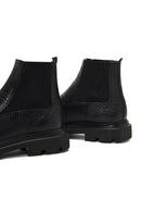 Male Black Leather Chelsea Boots | Derimod Male Black Leather Chelsea Boots | Derimod