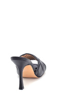 Women's Heeled Leather Slippers | Derimod Women's Heeled Leather Slippers | Derimod