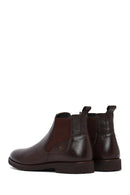 Male Brown Leather Casual Chelsea Boots | Derimod Male Brown Leather Casual Chelsea Boots | Derimod