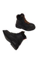 Harley Davidson Erkek Siyah Stein Bağcıklı Kalın Tabanlı Deri Postal Bot | Derimod Harley Davidson Erkek Siyah Stein Bağcıklı Kalın Tabanlı Deri Postal Bot | Derimod