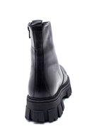 Women's Leather Zippered High Heel Boots | Derimod Women's Leather Zippered High Heel Boots | Derimod