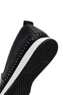 Kadın Siyah Kalın Tabanlı Deri Comfort Loafer | Derimod Kadın Siyah Kalın Tabanlı Deri Comfort Loafer | Derimod
