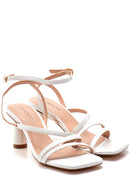 Women's Casual Heeled Sandals | Derimod Women's Casual Heeled Sandals | Derimod