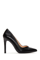 Woman Black Stiletto Heels Leather Stiletto | Derimod Woman Black Stiletto Heels Leather Stiletto | Derimod