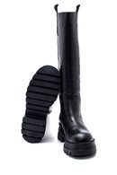 Women's Leather Zippered Boots | Derimod Women's Leather Zippered Boots | Derimod