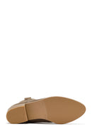 Women's Mink Suede Leather Cowboy Boots | Derimod Women's Mink Suede Leather Cowboy Boots | Derimod