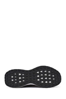 Erkek Siyah Bağcıklı Nubuk Deri Sneaker | Derimod Erkek Siyah Bağcıklı Nubuk Deri Sneaker | Derimod