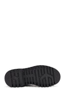 Women's Black Zippered Suede Boots | Derimod Women's Black Zippered Suede Boots | Derimod