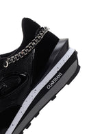 Alberto Guardiani Kadın Siyah Wen Deri Kalın Tabanlı Sneaker | Derimod Alberto Guardiani Kadın Siyah Wen Deri Kalın Tabanlı Sneaker | Derimod