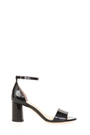 Patent Leather Women's Heeled Sandals | Derimod Patent Leather Women's Heeled Sandals | Derimod