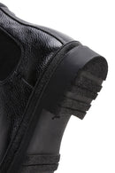 Men's Black Leather Casual Chelsea Boots | Derimod Men's Black Leather Casual Chelsea Boots | Derimod