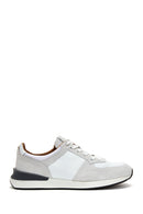 Erkek Gri Süet Deri Sneaker | Derimod Erkek Gri Süet Deri Sneaker | Derimod