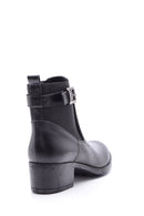 Women's Buckle Leather Boots | Derimod Women's Buckle Leather Boots | Derimod