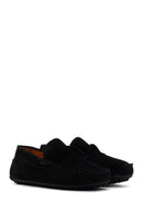 Men's Black Suede Leather Casual Loafer | Derimod Men's Black Suede Leather Casual Loafer | Derimod