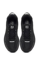 Derimod Studio Erkek Siyah Bağcıklı Kalın Tabanlı Sneaker | Derimod Derimod Studio Erkek Siyah Bağcıklı Kalın Tabanlı Sneaker | Derimod