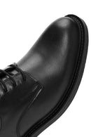 Men's Black Lace-up Leather Casual Shoes | Derimod Men's Black Lace-up Leather Casual Shoes | Derimod