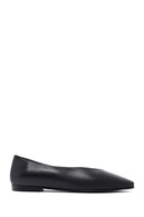 Woman Black Leather Babet | Derimod Woman Black Leather Babet | Derimod