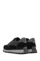 Men's Black Lace-up Leather Sneaker | Derimod Men's Black Lace-up Leather Sneaker | Derimod