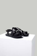 Black Men's Leather Sandals | Derimod Black Men's Leather Sandals | Derimod