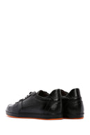 Men's Black Leather Casual Sneaker | Derimod Men's Black Leather Casual Sneaker | Derimod