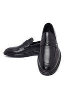 Erkek Siyah Deri Klasik Loafer | Derimod Erkek Siyah Deri Klasik Loafer | Derimod