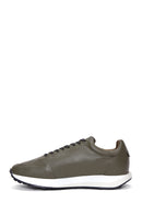 Erkek Yeşil Deri Sneaker | Derimod Erkek Yeşil Deri Sneaker | Derimod