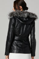 Nikita Women's Leather Jacket | Derimod Nikita Women's Leather Jacket | Derimod