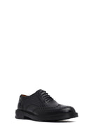 Men's Black Lace-up Leather Casual Shoes | Derimod Men's Black Lace-up Leather Casual Shoes | Derimod