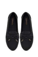Kadın Siyah Tokalı Loafer | Derimod Kadın Siyah Tokalı Loafer | Derimod