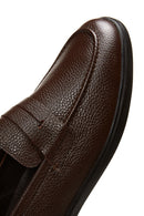 Erkek Kahverengi Deri Loafer | Derimod Erkek Kahverengi Deri Loafer | Derimod