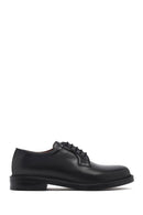Men's Black Lace-up Leather Casual Shoes | Derimod Men's Black Lace-up Leather Casual Shoes | Derimod