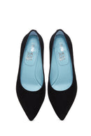 Women's Heeled Suede Leather Shoes | Derimod Women's Heeled Suede Leather Shoes | Derimod