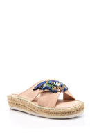Kadın İncili Espadril Terlik | Derimod Kadın İncili Espadril Terlik | Derimod
