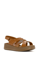 Women's Tan Thick Sole Leather Comfort Sandal
| Derimod
Women's Tan Thick Sole Leather Comfort Sandal
| Derimod