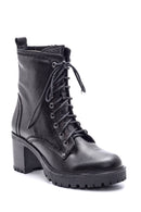 Women's Heeled Leather Boots | Derimod Women's Heeled Leather Boots | Derimod