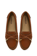 Kadın Taba Tokalı Loafer | Derimod Kadın Taba Tokalı Loafer | Derimod