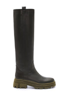 Women's Leather Zippered Boots | Derimod Women's Leather Zippered Boots | Derimod
