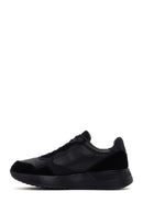 Alberto Guardiani Men's Black Winner Thick Soled Leather Sneaker | Derimod Alberto Guardiani Men's Black Winner Thick Soled Leather Sneaker | Derimod