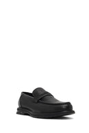 Erkek Siyah Deri Loafer | Derimod Erkek Siyah Deri Loafer | Derimod