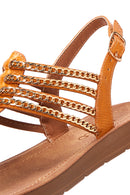 Women's Tan Flip Flops Sandals | Derimod Women's Tan Flip Flops Sandals | Derimod