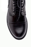Women's Leather Zipper Detailed Boots | Derimod Women's Leather Zipper Detailed Boots | Derimod