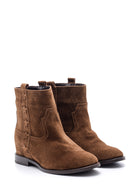 Women's Suede Leather Boots | Derimod Women's Suede Leather Boots | Derimod