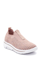 Kadın Pembe Desenli Kumaş Sneaker | Derimod Kadın Pembe Desenli Kumaş Sneaker | Derimod