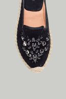 Women's Beaded Espadrille Slippers | Derimod Women's Beaded Espadrille Slippers | Derimod