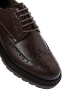 Men's Brown Leather Thick Soled Casual Shoes | Derimod Men's Brown Leather Thick Soled Casual Shoes | Derimod