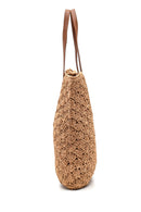 Women's Straw Shoulder Bag | Derimod Women's Straw Shoulder Bag | Derimod